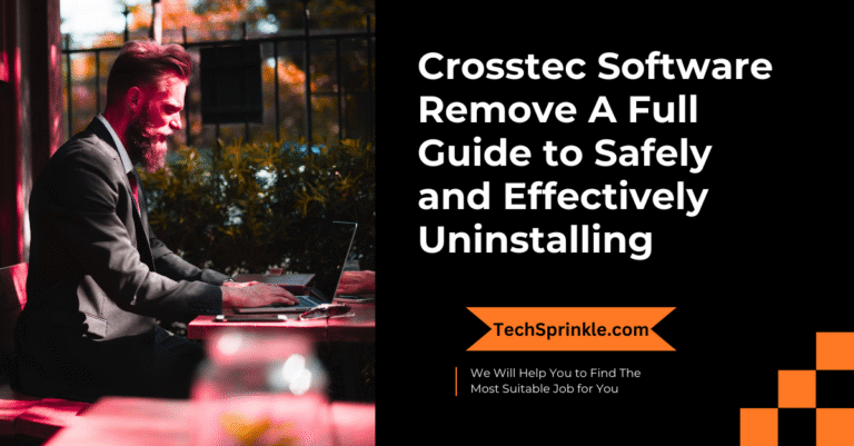 Crosstec Software Remove